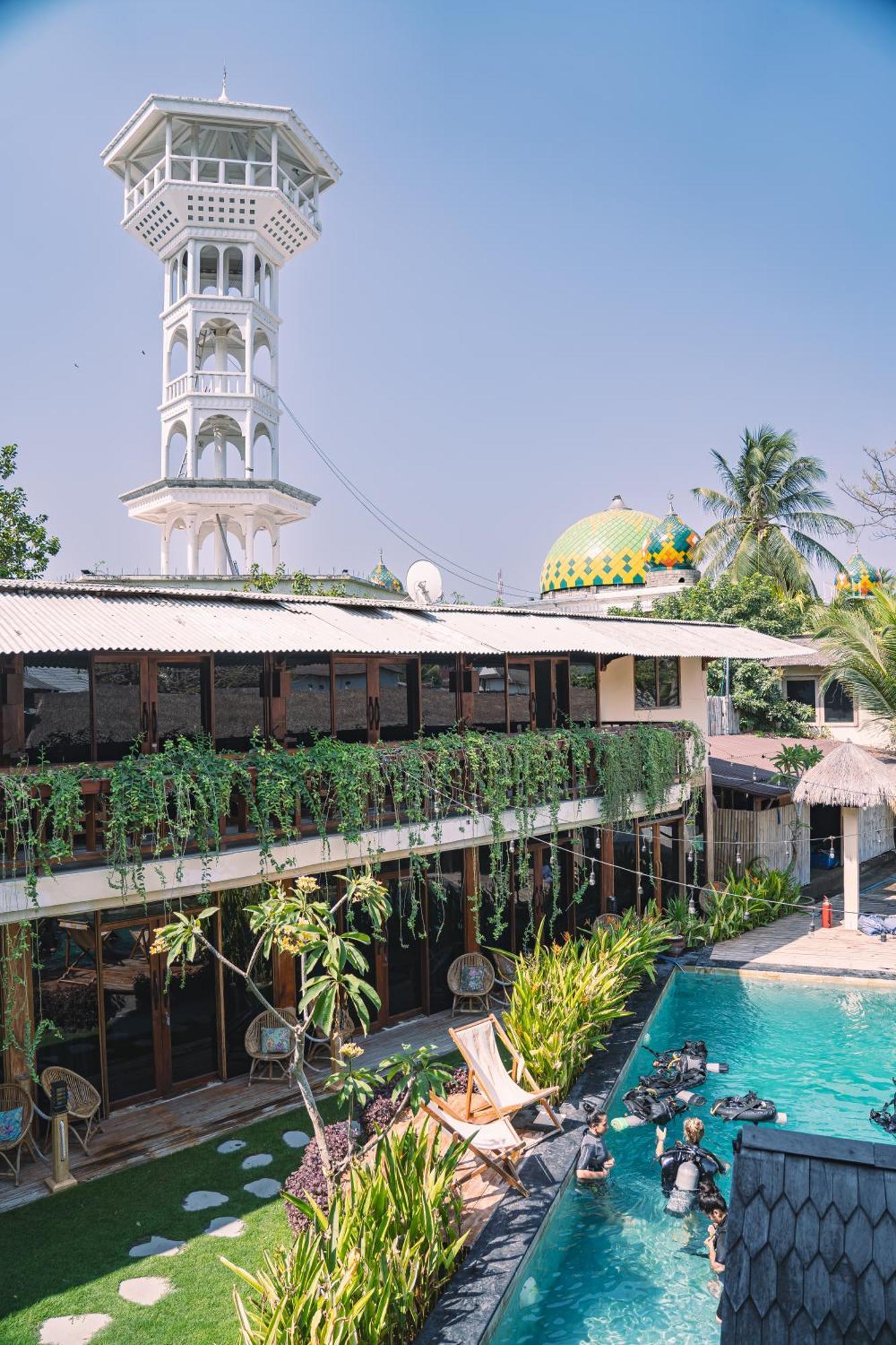 Gili Divers Hotel Quần đảo Gili Ngoại thất bức ảnh