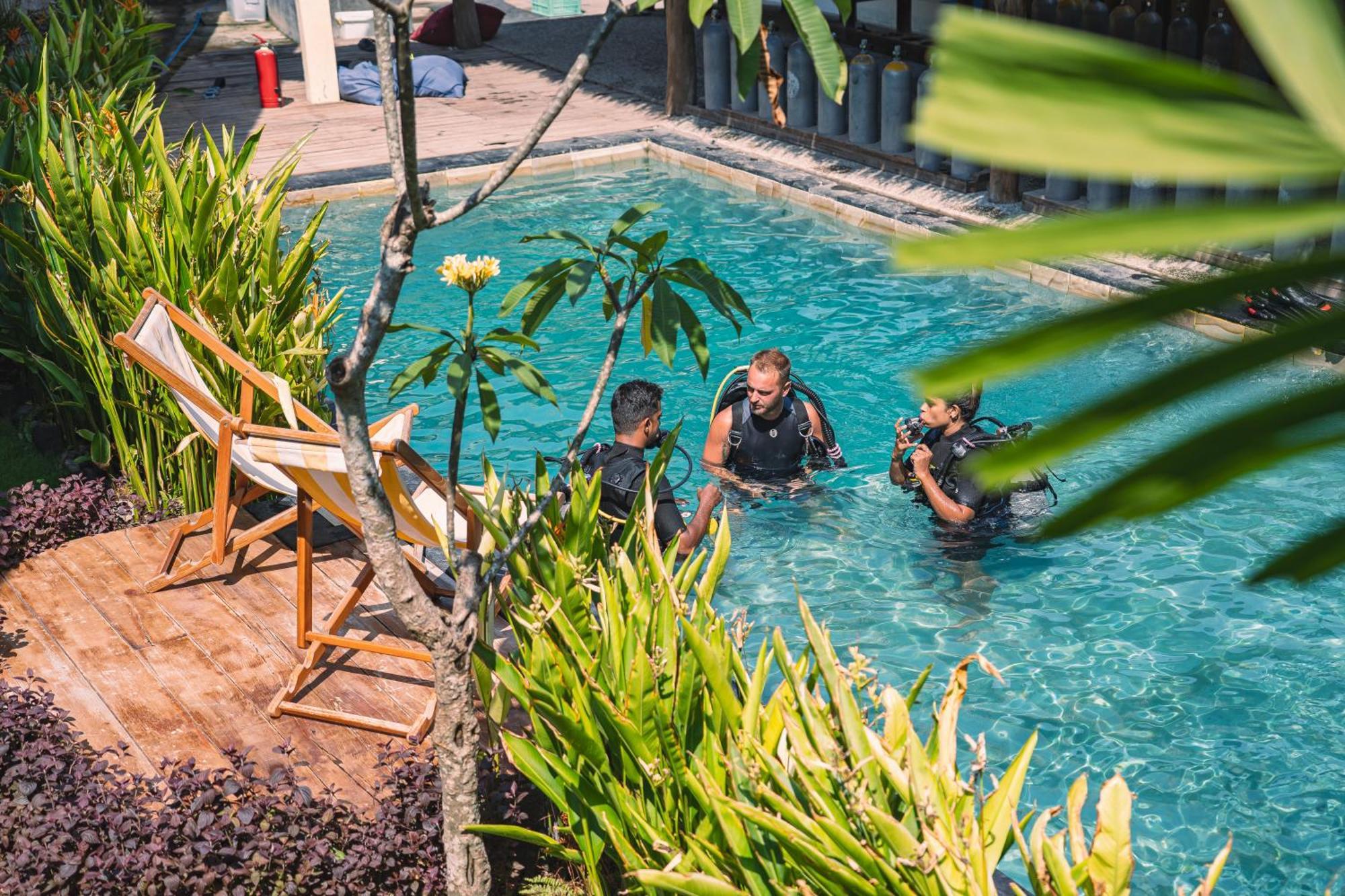 Gili Divers Hotel Quần đảo Gili Ngoại thất bức ảnh